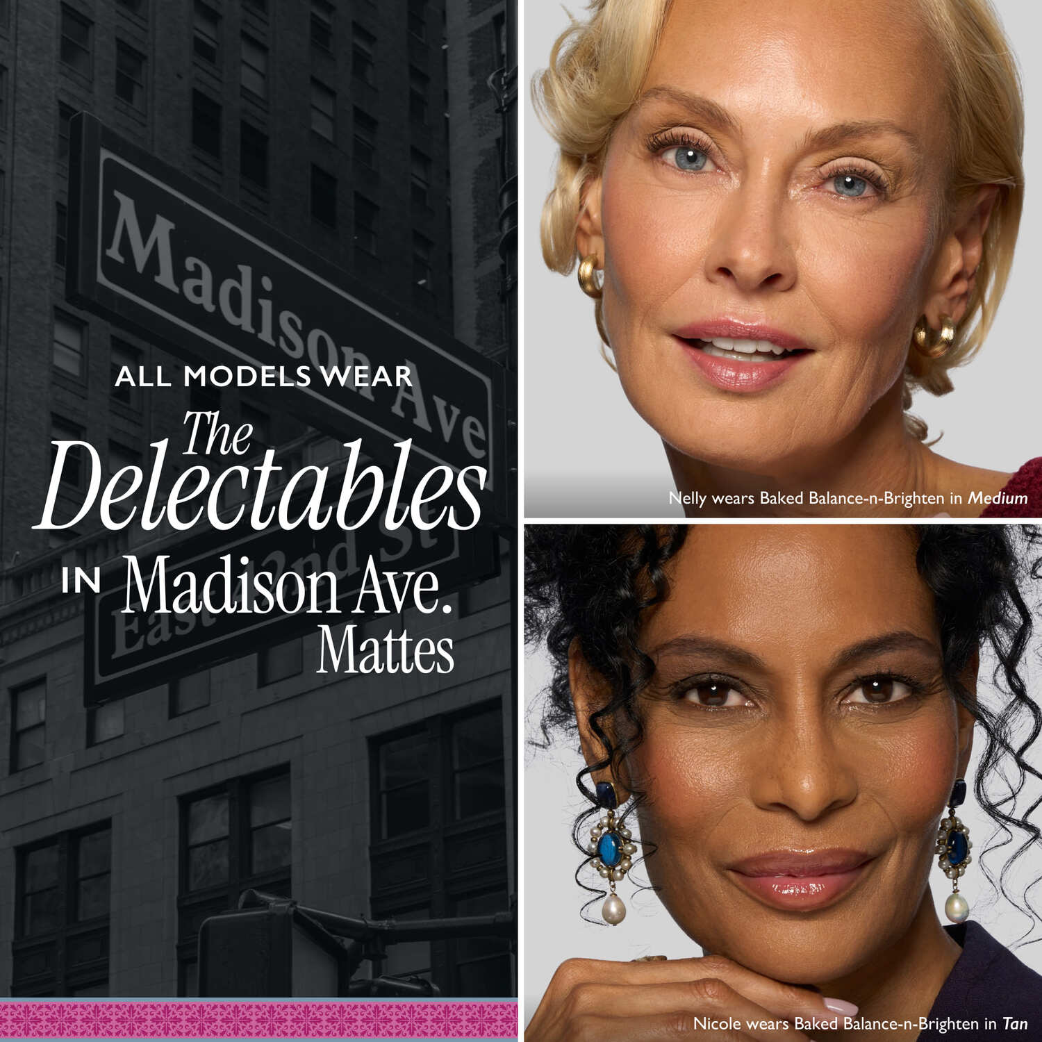 Delectables 14 Multi-Finish Baked Eyeshadows: Madison Ave. Mattes