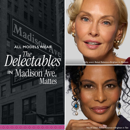 Delectables 14 Multi-Finish Baked Eyeshadows: Madison Ave. Mattes