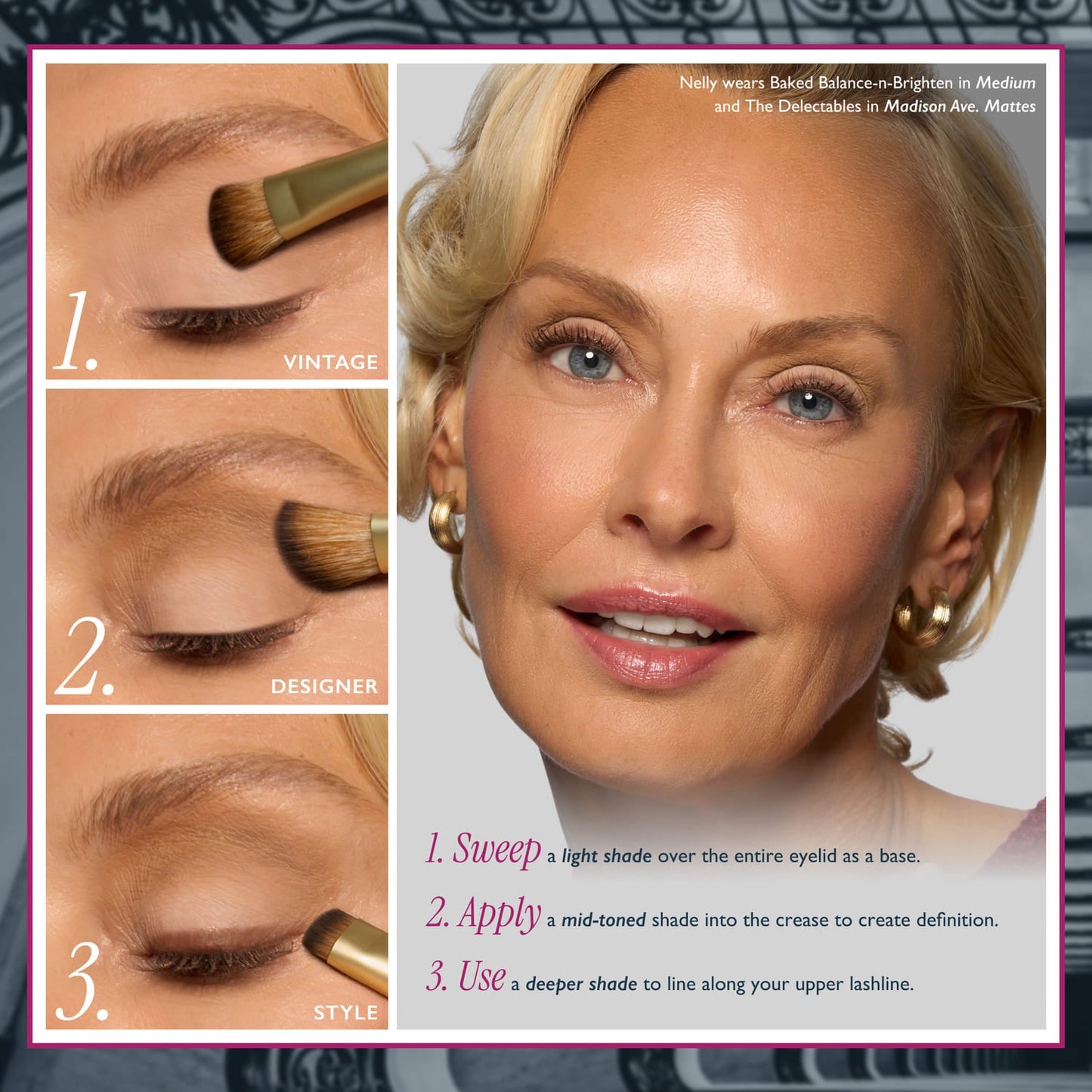 Delectables 14 Multi-Finish Baked Eyeshadows: Madison Ave. Mattes