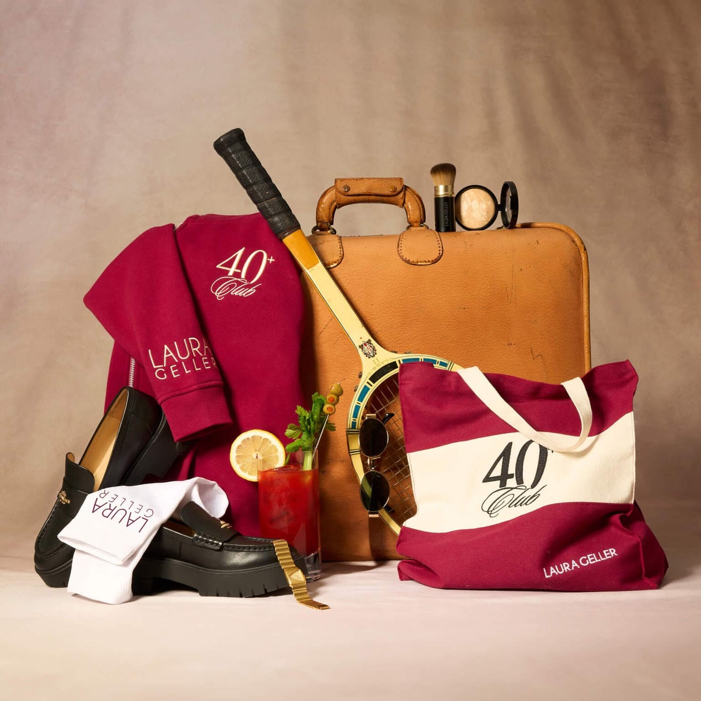 40+ Club Zip-Up Sweatshirt