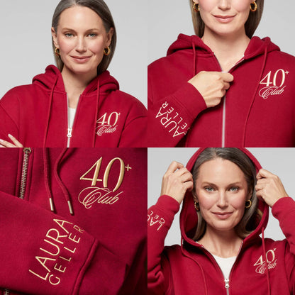 40+ Club Zip-Up Sweatshirt